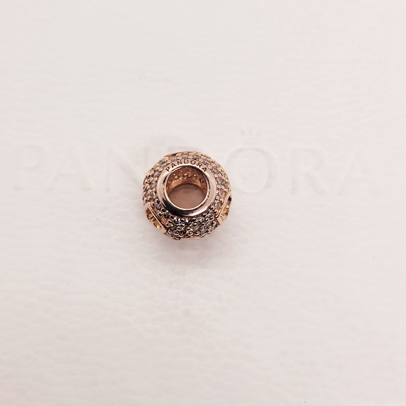 ❤️ Authentic Pandora ⭐️RETIRED⭐️ ROSE HEART CHARM - Picture 2 of 5